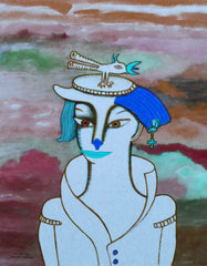 girl with bird with little girl free