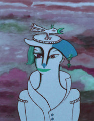 girl with bird with little girl free