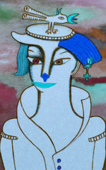 girl with bird with little girl free