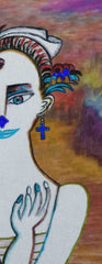 space woman with birds of the past[ CLIMATE CHANGE } WITH LITTLE GIRL FREE