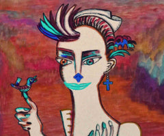 space woman with birds of the past[ CLIMATE CHANGE } WITH LITTLE GIRL FREE