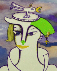 girl with bird with little girl free
