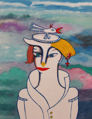 girl with bird with little girl free