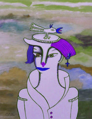 girl with bird with little girl free