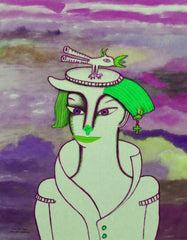 girl with bird with little girl free
