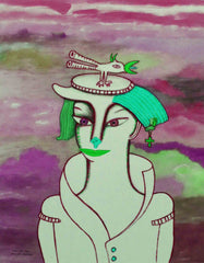 girl with bird with little girl free