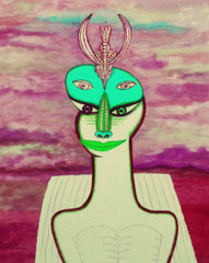 space women with bird WITH LITTLE GIRL FREE