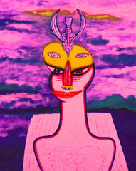 space women with bird WITH LITTLE GIRL FREE