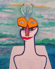 space women with bird WITH LITTLE GIRL FREE