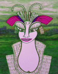the girl with the bite in hat with little girl free