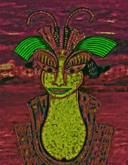 the girl with the bite in hat with little girl free