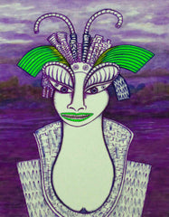 the girl with the bite in hat with little girl free