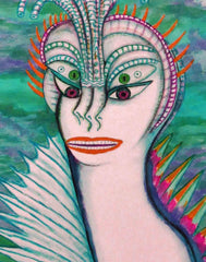 under the sea with little girl free