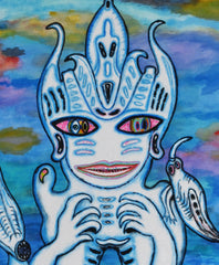 GIVE ME LOVE  GIVE ME LIFE ON EARTH --- COMPUTER SPIRIT SPACE MAN