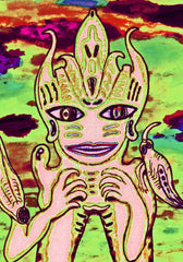 GIVE ME LOVE  GIVE ME LIFE ON EARTH --- COMPUTER SPIRIT SPACE MAN