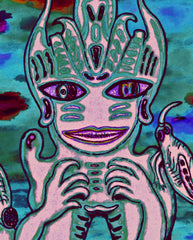 GIVE ME LOVE  GIVE ME LIFE ON EARTH --- COMPUTER SPIRIT SPACE MAN