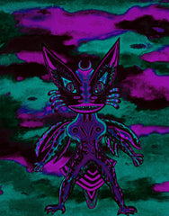BLACK RAIN - SPACE HUNTER BITE GIRL