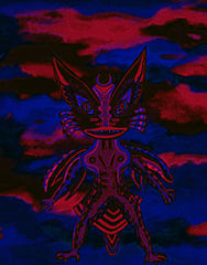 BLACK RAIN - SPACE HUNTER BITE GIRL