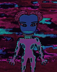 BLACK RAIN SPACE GIRL