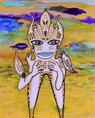 GIVE ME LOVE  GIVE ME LIFE ON EARTH --- COMPUTER SPIRIT SPACE MAN