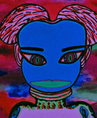 BLACK RAIN SPACE GIRL