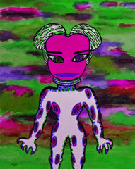 BLACK RAIN SPACE GIRL
