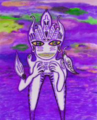 GIVE ME LOVE  GIVE ME LIFE ON EARTH --- COMPUTER SPIRIT SPACE MAN