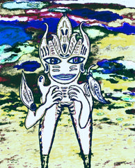 GIVE ME LOVE  GIVE ME LIFE ON EARTH --- COMPUTER SPIRIT SPACE MAN