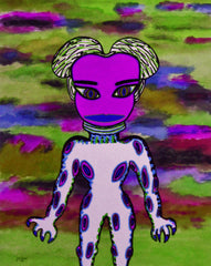 BLACK RAIN SPACE GIRL
