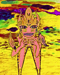 GIVE ME LOVE  GIVE ME LIFE ON EARTH --- COMPUTER SPIRIT SPACE MAN