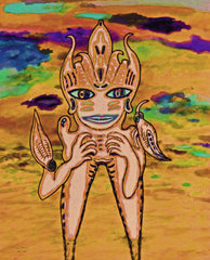 GIVE ME LOVE  GIVE ME LIFE ON EARTH --- COMPUTER SPIRIT SPACE MAN