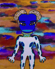 BLACK RAIN SPACE GIRL