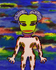 BLACK RAIN SPACE GIRL