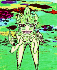 GIVE ME LOVE  GIVE ME LIFE ON EARTH --- COMPUTER SPIRIT SPACE MAN