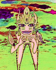 GIVE ME LOVE  GIVE ME LIFE ON EARTH --- COMPUTER SPIRIT SPACE MAN