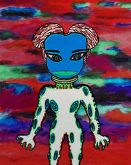 BLACK RAIN SPACE GIRL