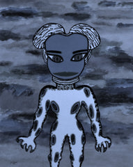 BLACK RAIN SPACE GIRL