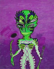 BLACK RAIN HUNTER GIRL