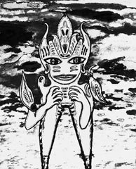 GIVE ME LOVE  GIVE ME LIFE ON EARTH --- COMPUTER SPIRIT SPACE MAN
