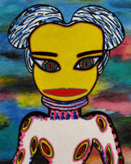 BLACK RAIN SPACE GIRL