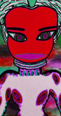 BLACK RAIN SPACE GIRL