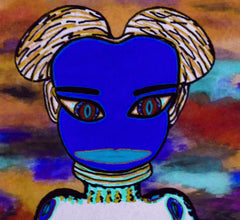 BLACK RAIN SPACE GIRL