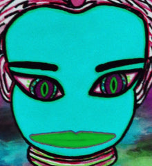 BLACK RAIN SPACE GIRL