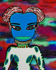 BLACK RAIN SPACE GIRL