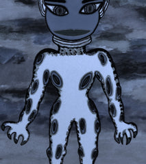 BLACK RAIN SPACE GIRL