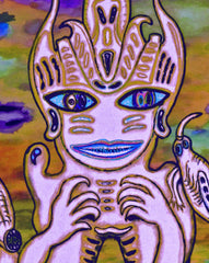 GIVE ME LOVE  GIVE ME LIFE ON EARTH --- COMPUTER SPIRIT SPACE MAN