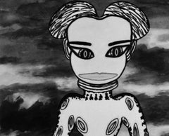 BLACK RAIN SPACE GIRL