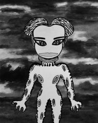 BLACK RAIN SPACE GIRL