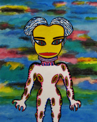 BLACK RAIN SPACE GIRL
