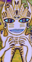 GIVE ME LOVE  GIVE ME LIFE ON EARTH --- COMPUTER SPIRIT SPACE MAN
